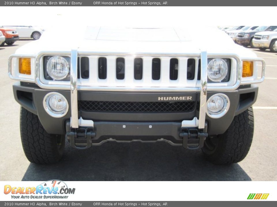 2010 Hummer H3 Alpha Birch White / Ebony Photo #9