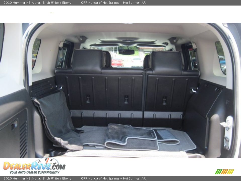 2010 Hummer H3 Alpha Birch White / Ebony Photo #16