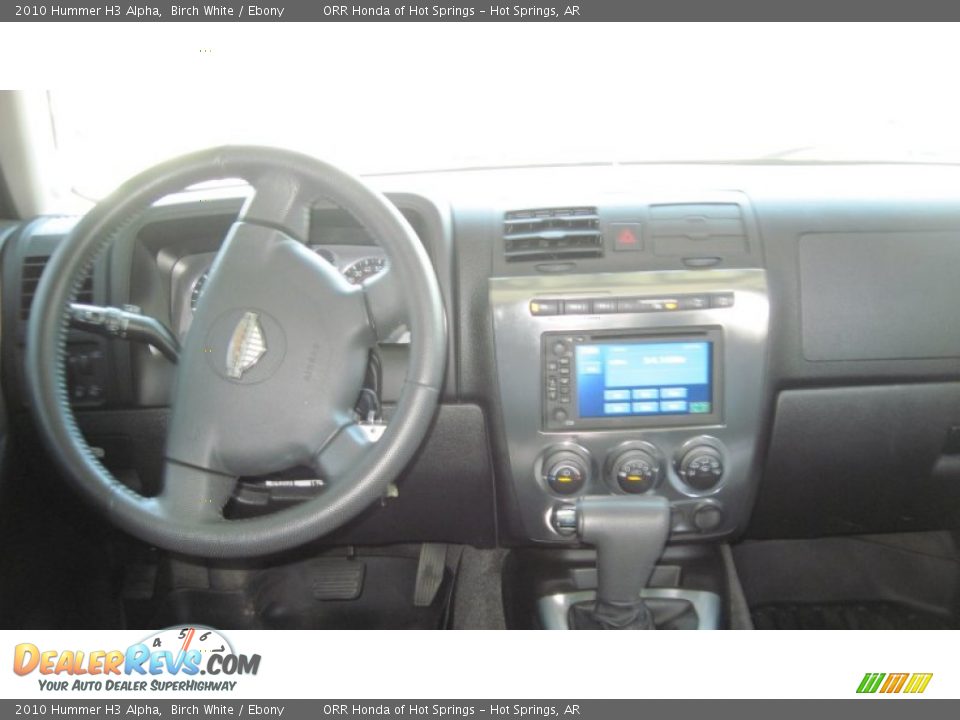 2010 Hummer H3 Alpha Birch White / Ebony Photo #17