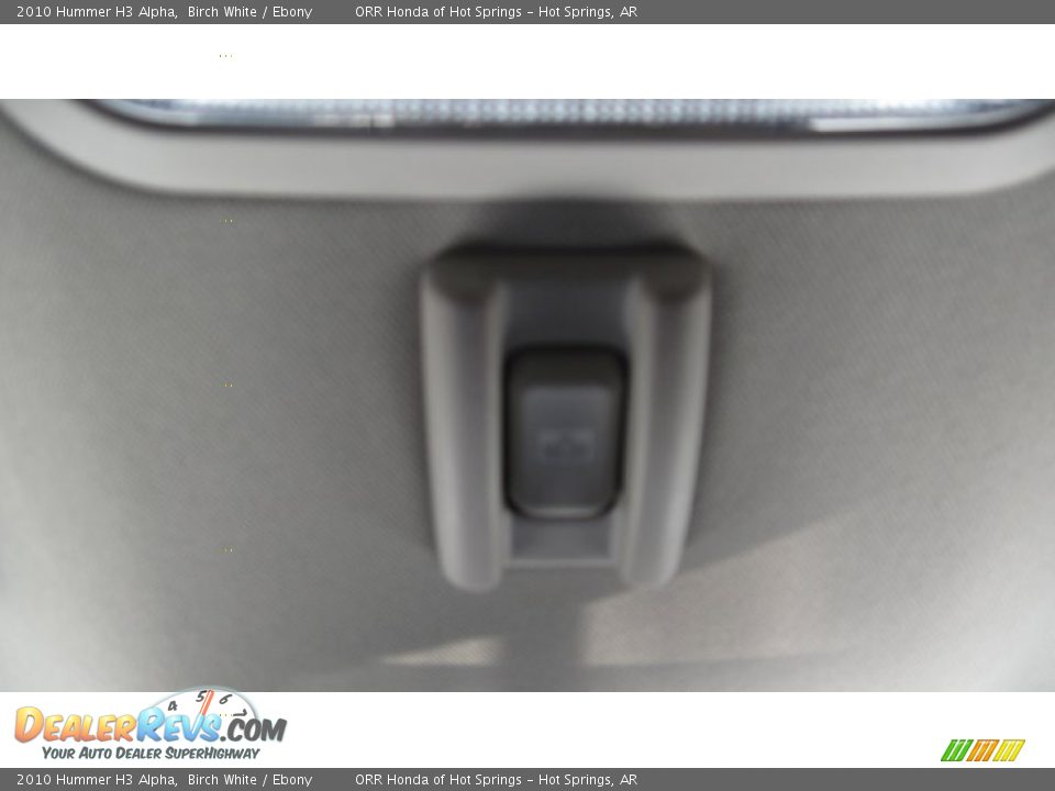2010 Hummer H3 Alpha Birch White / Ebony Photo #24
