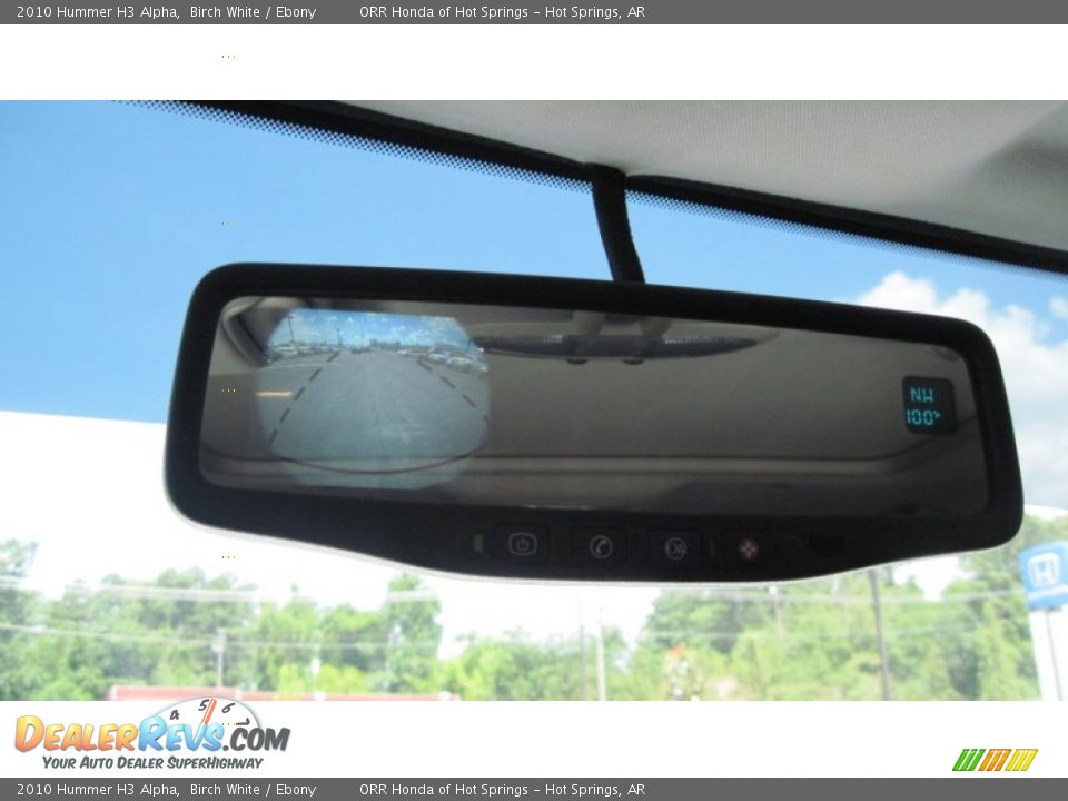 2010 Hummer H3 Alpha Birch White / Ebony Photo #28