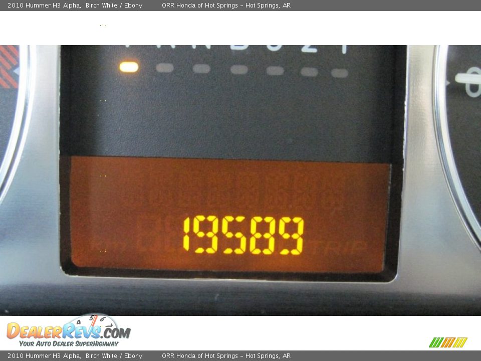 2010 Hummer H3 Alpha Birch White / Ebony Photo #31