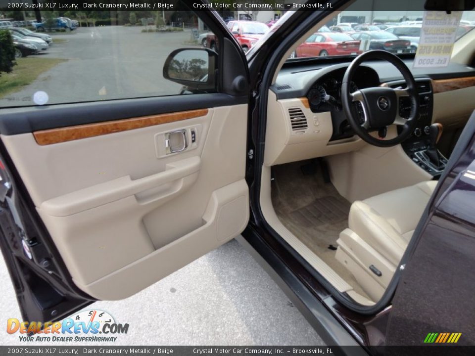 Beige Interior - 2007 Suzuki XL7 Luxury Photo #4