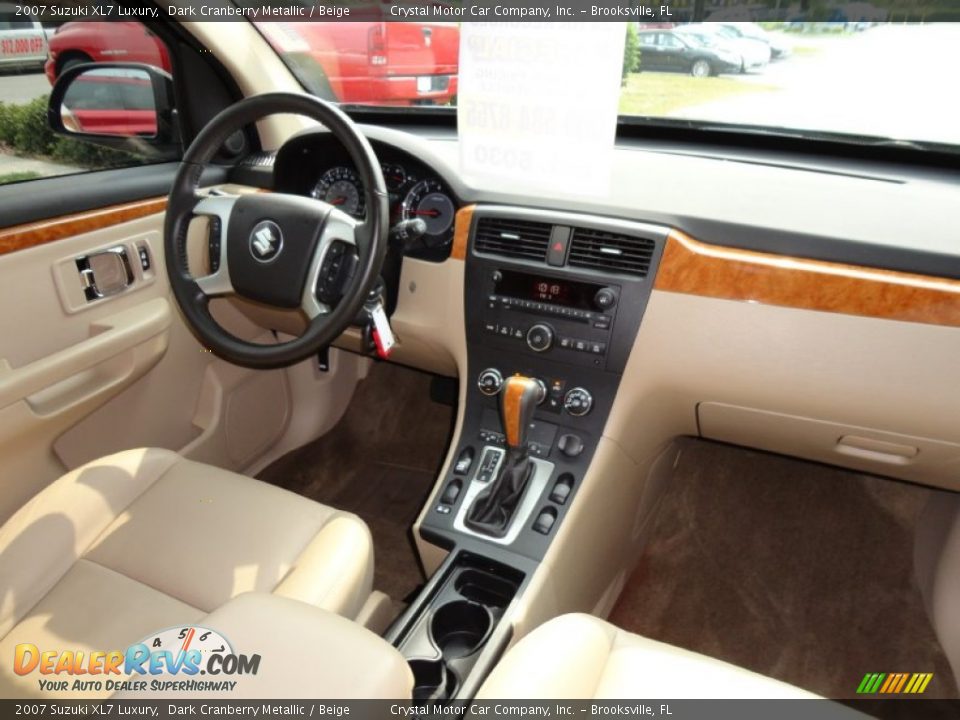 Beige Interior - 2007 Suzuki XL7 Luxury Photo #16