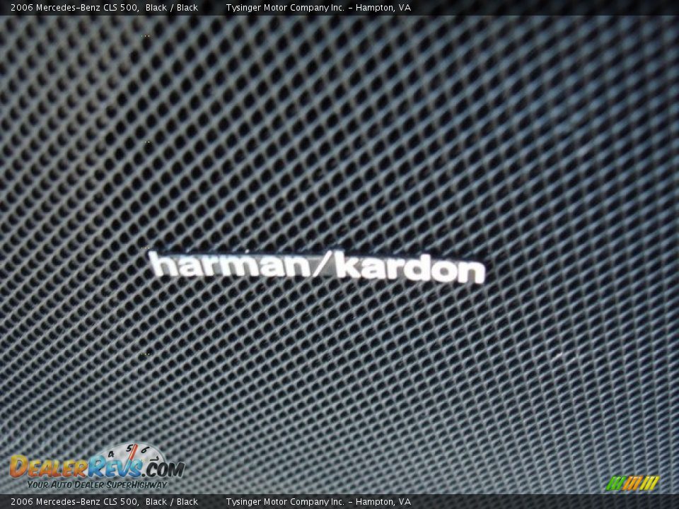 2006 Mercedes-Benz CLS 500 Black / Black Photo #16