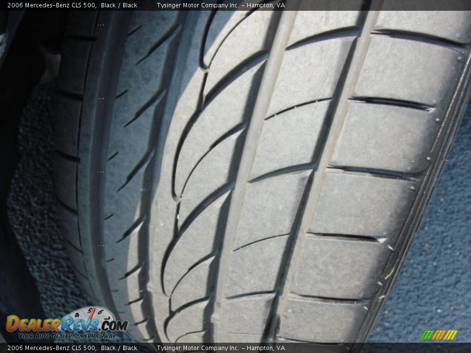2006 Mercedes-Benz CLS 500 Black / Black Photo #22