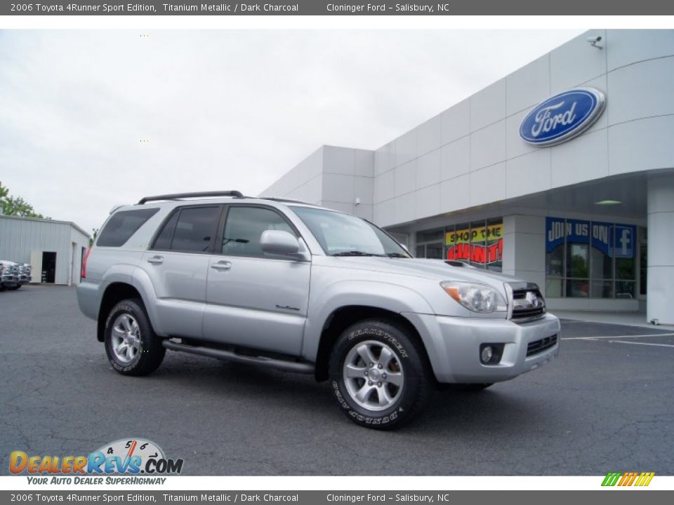 2006 Toyota 4Runner Sport Edition Titanium Metallic / Dark Charcoal Photo #1