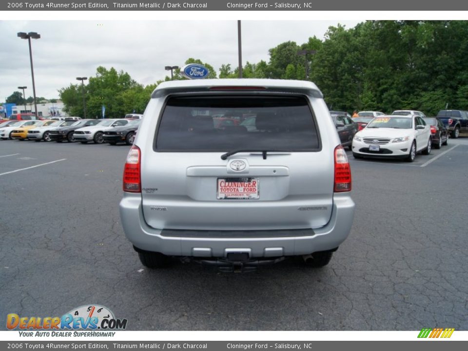 2006 Toyota 4Runner Sport Edition Titanium Metallic / Dark Charcoal Photo #4
