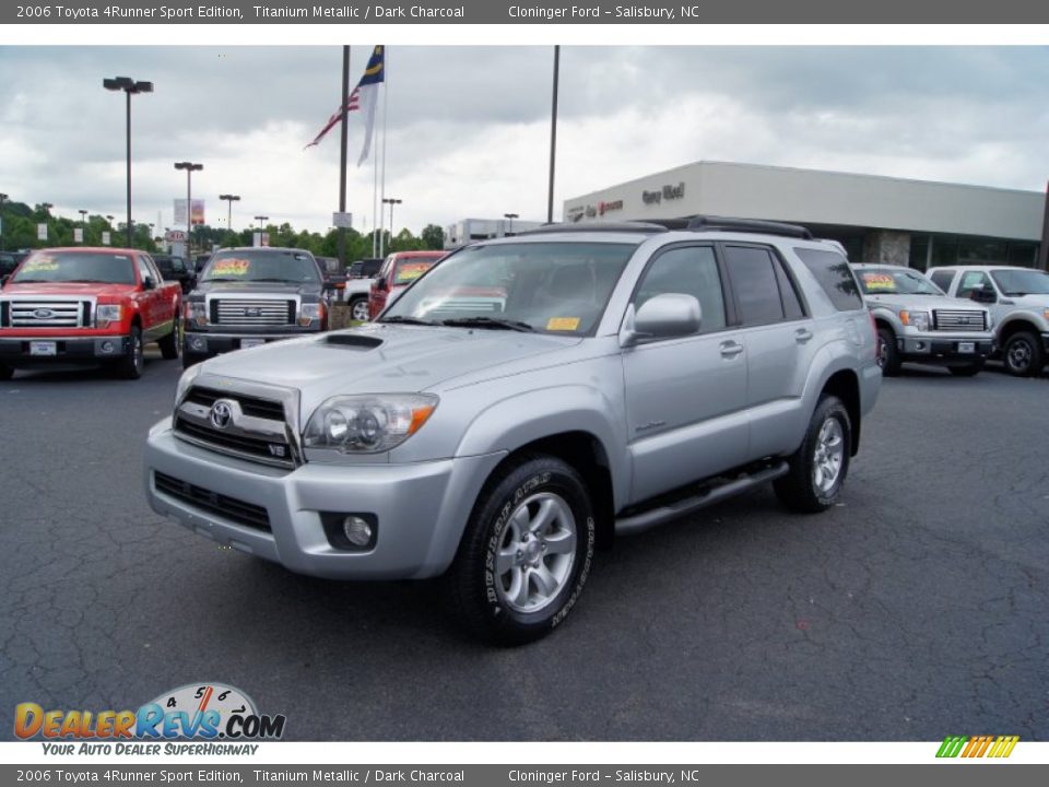 2006 Toyota 4Runner Sport Edition Titanium Metallic / Dark Charcoal Photo #6