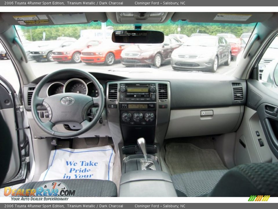 2006 Toyota 4Runner Sport Edition Titanium Metallic / Dark Charcoal Photo #24