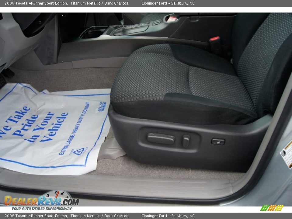 2006 Toyota 4Runner Sport Edition Titanium Metallic / Dark Charcoal Photo #28