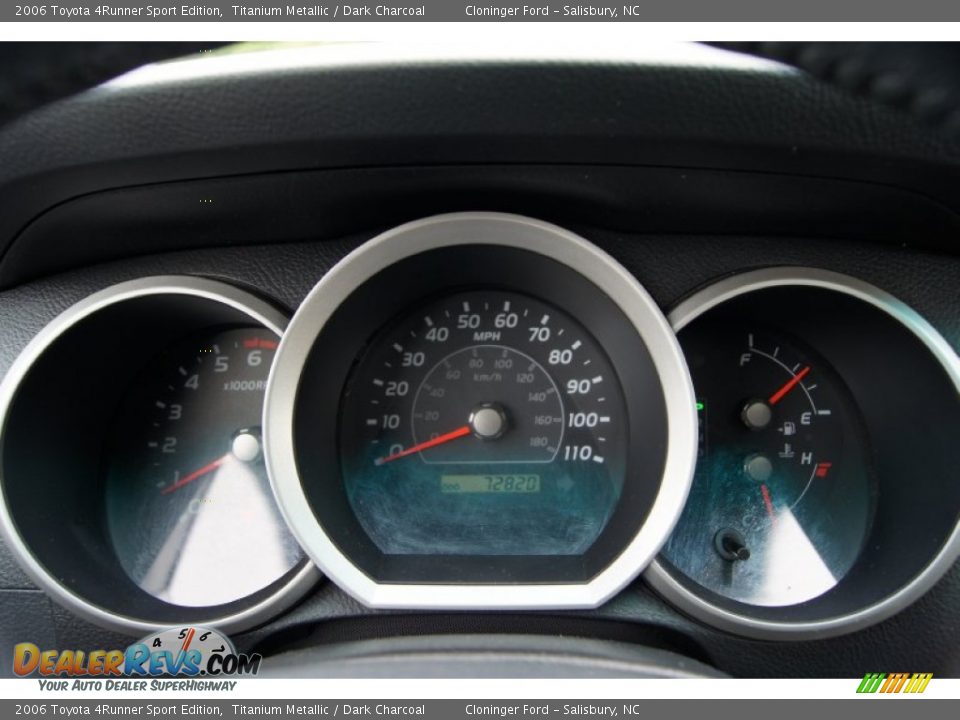 2006 Toyota 4Runner Sport Edition Titanium Metallic / Dark Charcoal Photo #31