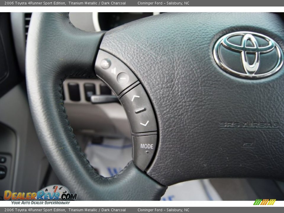 2006 Toyota 4Runner Sport Edition Titanium Metallic / Dark Charcoal Photo #32