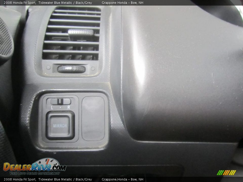 2008 Honda Fit Sport Tidewater Blue Metallic / Black/Grey Photo #24
