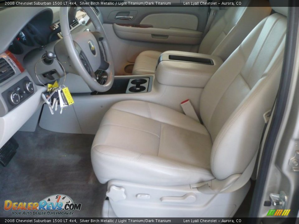 Light Titanium Dark Titanium Interior 2008 Chevrolet