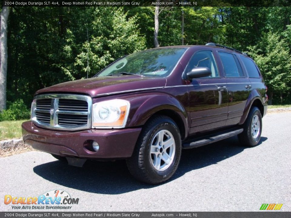 2004 Dodge Durango SLT 4x4 Deep Molten Red Pearl / Medium Slate Gray Photo #1