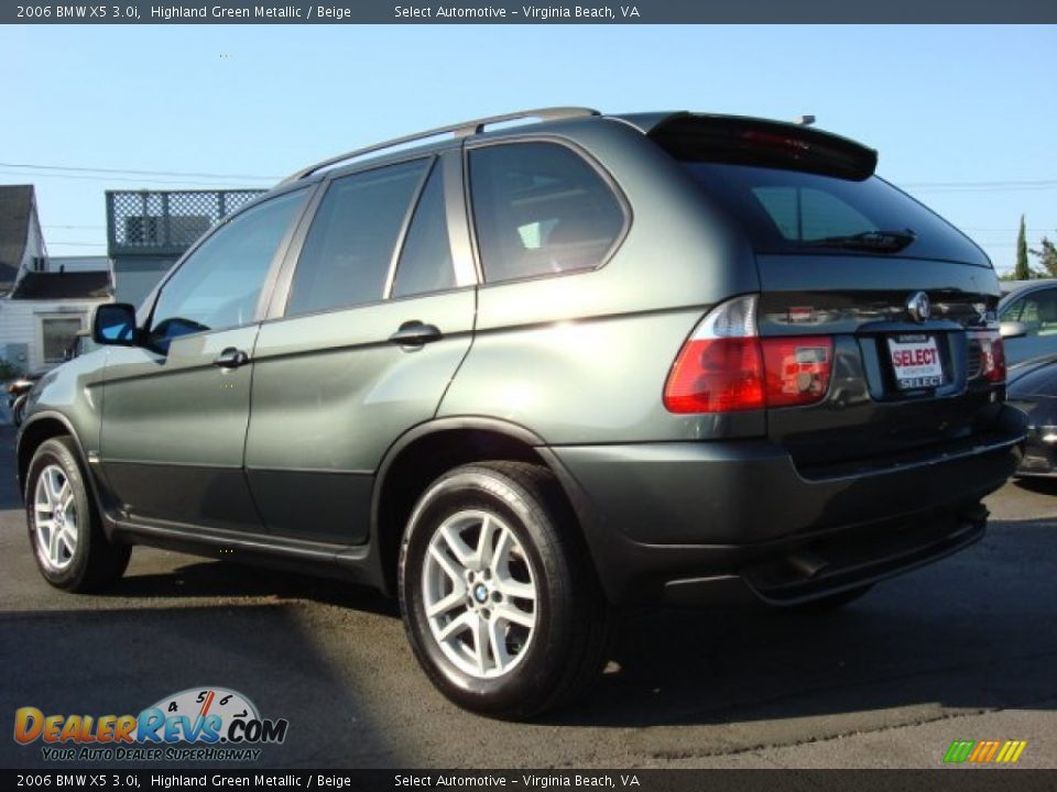 Bmw x5 highland green metallic #3