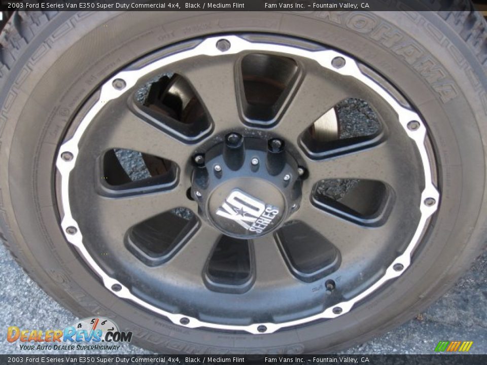 Custom Wheels of 2003 Ford E Series Van E350 Super Duty Commercial 4x4 Photo #11