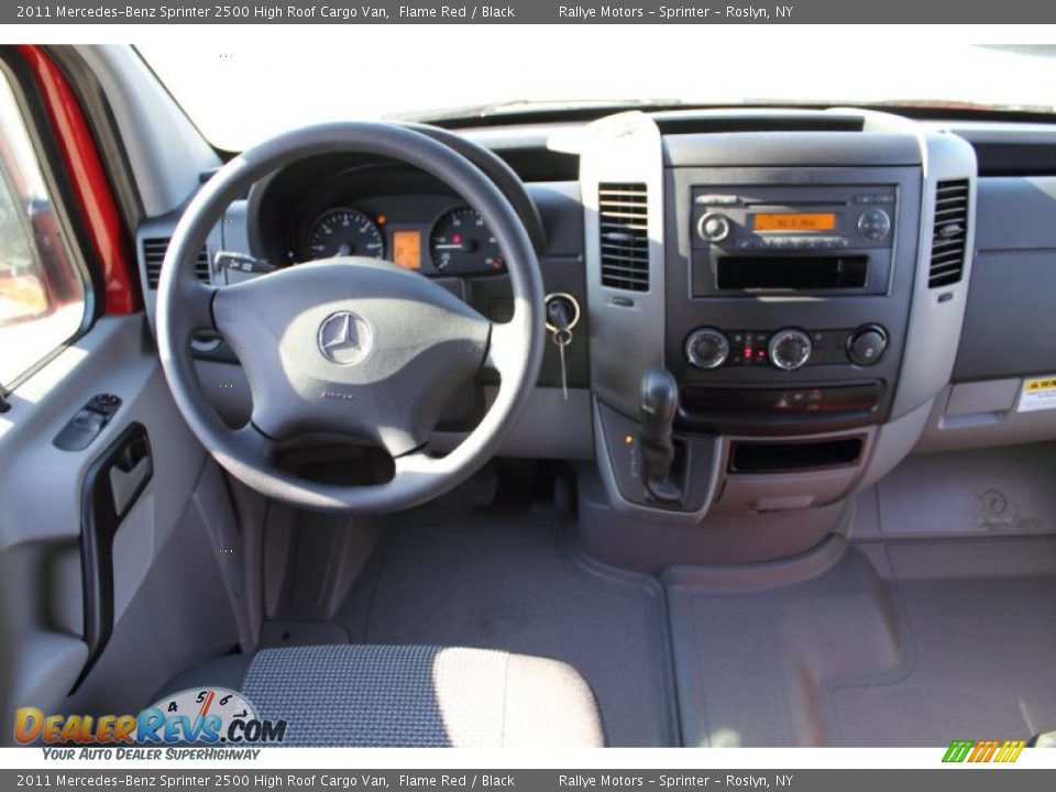 Dashboard of 2011 Mercedes-Benz Sprinter 2500 High Roof Cargo Van Photo #11