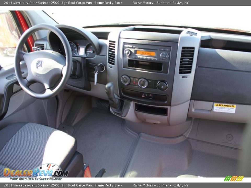 Dashboard of 2011 Mercedes-Benz Sprinter 2500 High Roof Cargo Van Photo #12