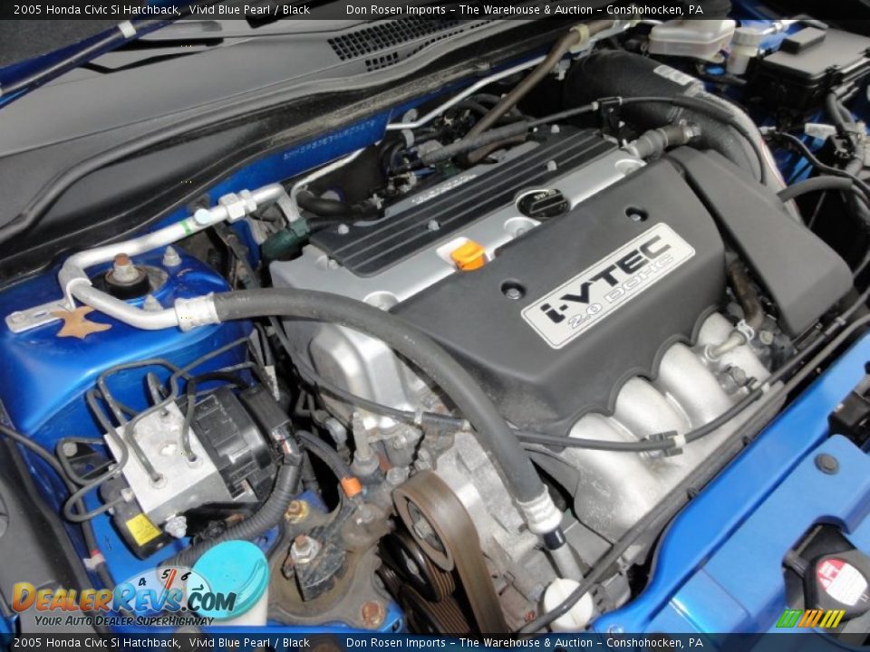 2005 Honda Civic Si Hatchback 2.0 Liter DOHC 16-Valve VTEC 4 Cylinder Engine Photo #32