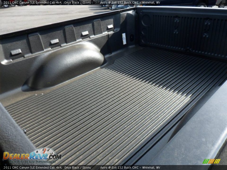 2011 GMC Canyon SLE Extended Cab 4x4 Onyx Black / Ebony Photo #15