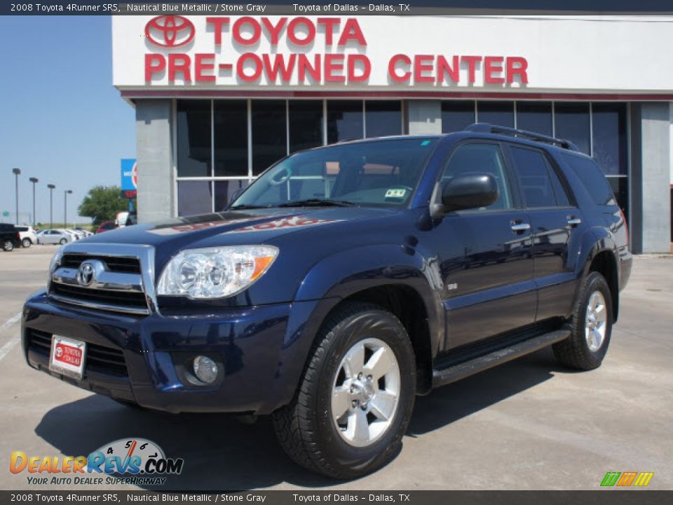 2008 Toyota 4Runner SR5 Nautical Blue Metallic / Stone Gray Photo #1