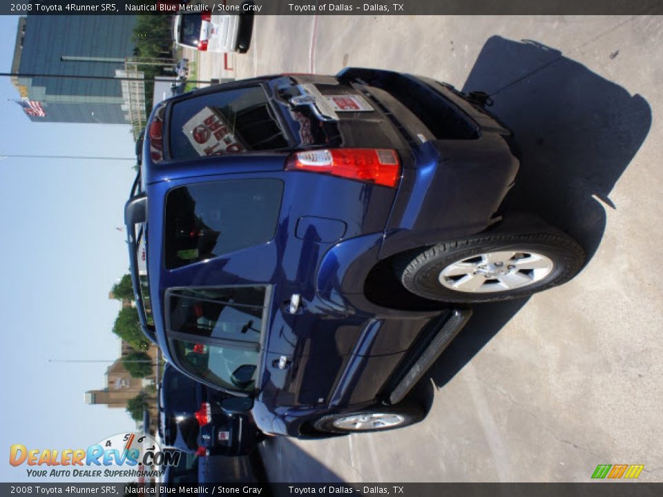 2008 Toyota 4Runner SR5 Nautical Blue Metallic / Stone Gray Photo #3