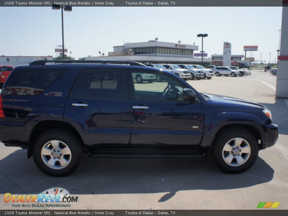 2008 Toyota 4Runner SR5 Nautical Blue Metallic / Stone Gray Photo #5