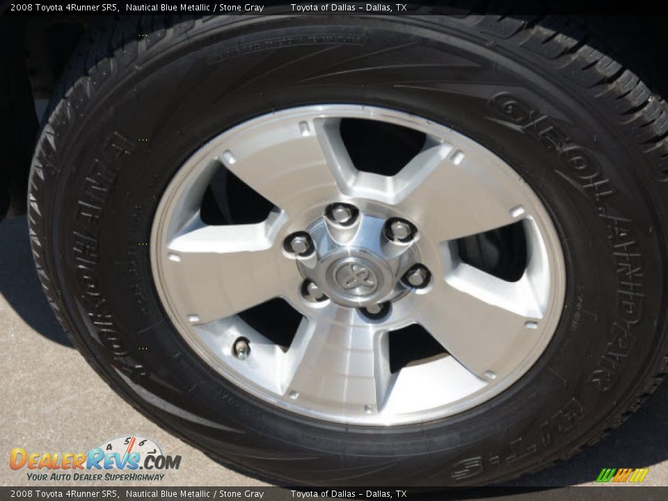 2008 Toyota 4Runner SR5 Nautical Blue Metallic / Stone Gray Photo #7