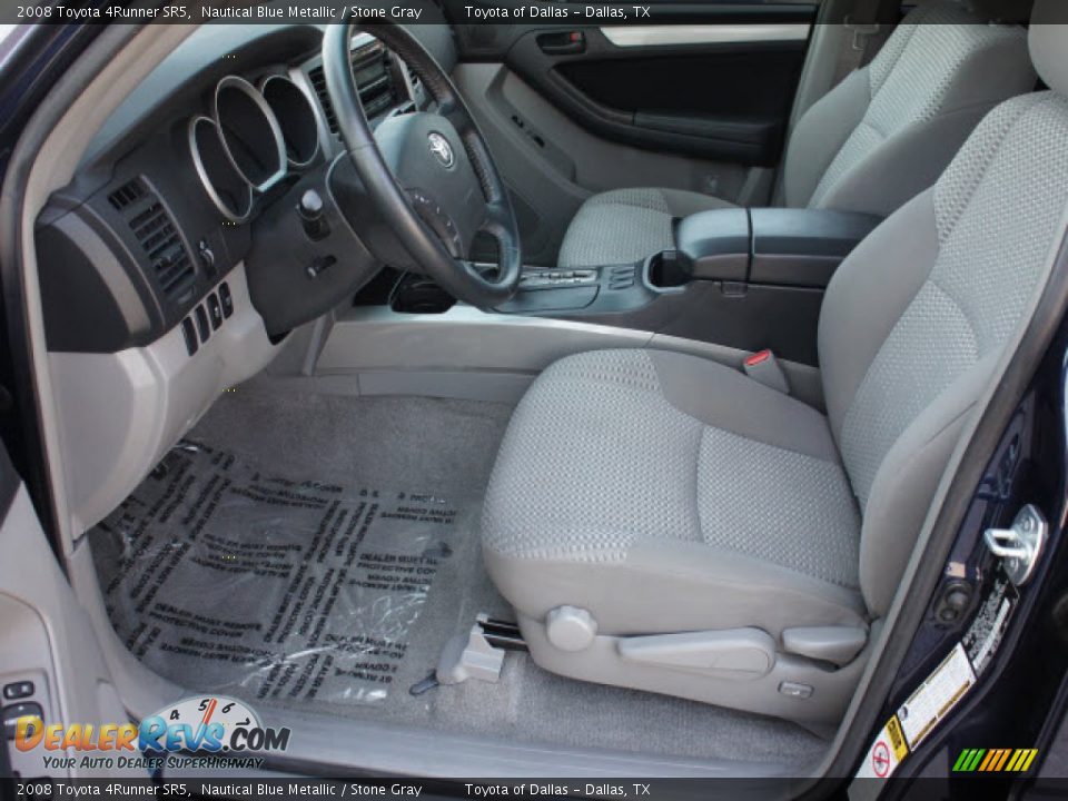 2008 Toyota 4Runner SR5 Nautical Blue Metallic / Stone Gray Photo #10