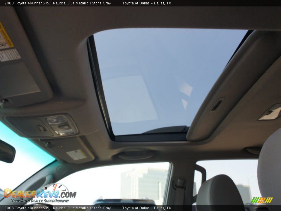 2008 Toyota 4Runner SR5 Nautical Blue Metallic / Stone Gray Photo #11