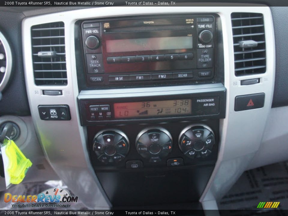 2008 Toyota 4Runner SR5 Nautical Blue Metallic / Stone Gray Photo #12