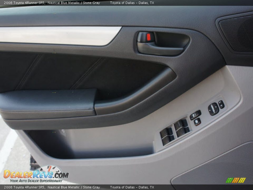2008 Toyota 4Runner SR5 Nautical Blue Metallic / Stone Gray Photo #13