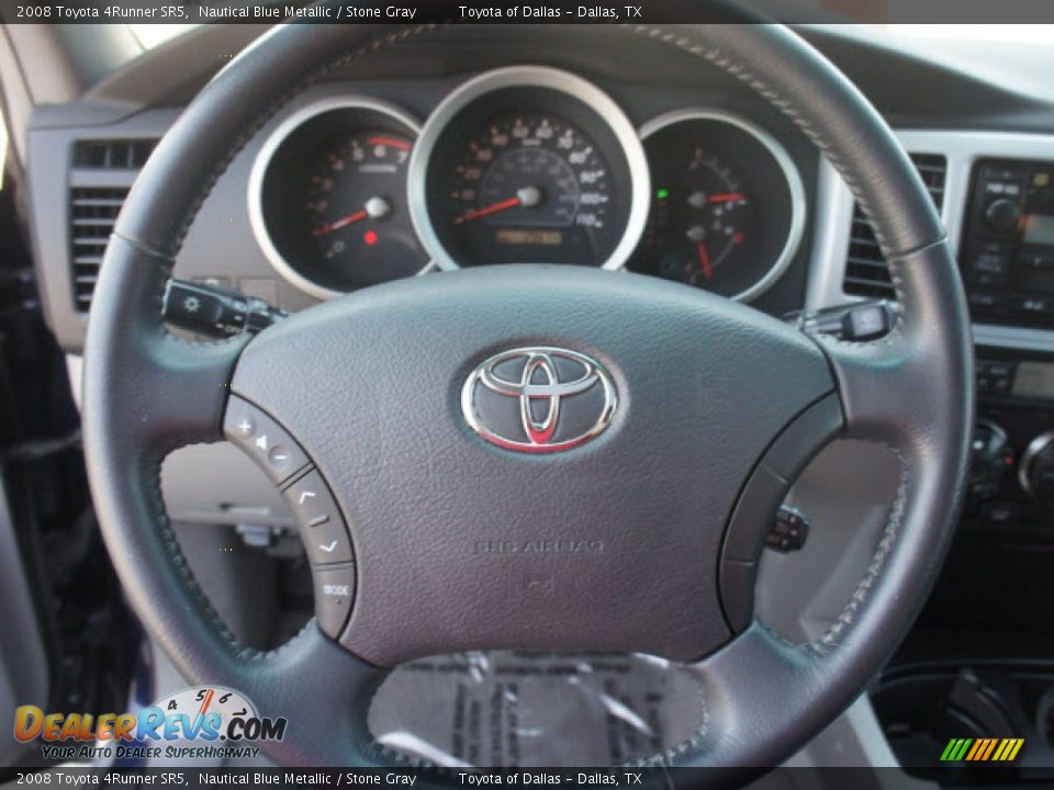 2008 Toyota 4Runner SR5 Nautical Blue Metallic / Stone Gray Photo #15