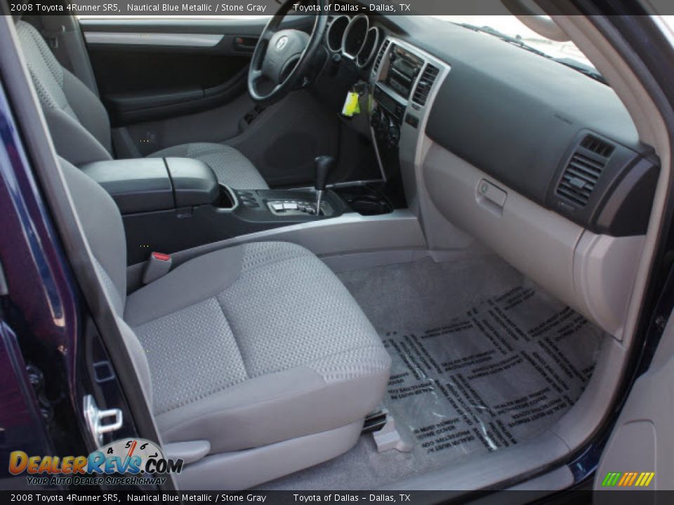 2008 Toyota 4Runner SR5 Nautical Blue Metallic / Stone Gray Photo #17