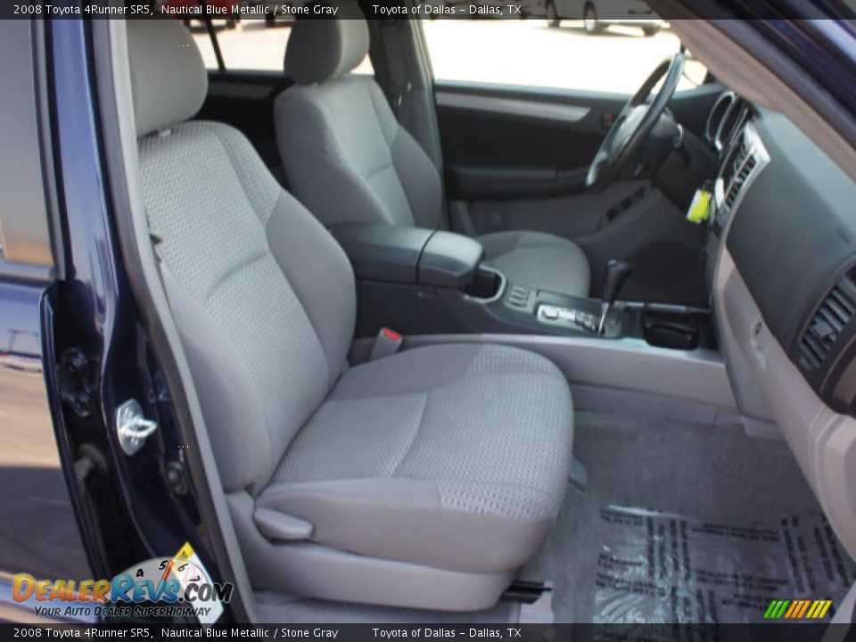 2008 Toyota 4Runner SR5 Nautical Blue Metallic / Stone Gray Photo #18