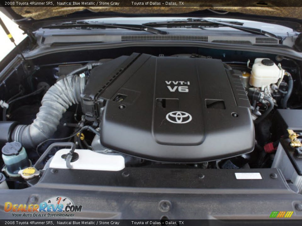 2008 Toyota 4Runner SR5 Nautical Blue Metallic / Stone Gray Photo #20