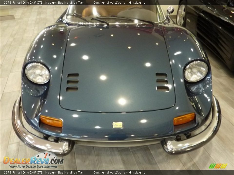 Medium Blue Metallic 1973 Ferrari Dino 246 GTS Photo #7
