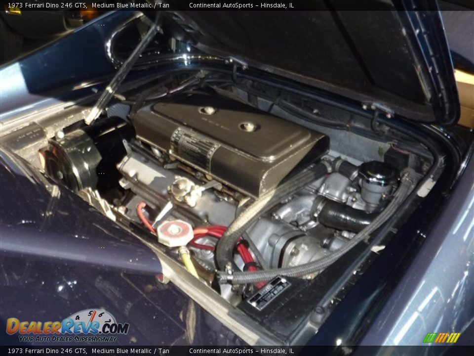 1973 Ferrari Dino 246 GTS 2.4 Liter DOHC 12-Valve V6 Engine Photo #15