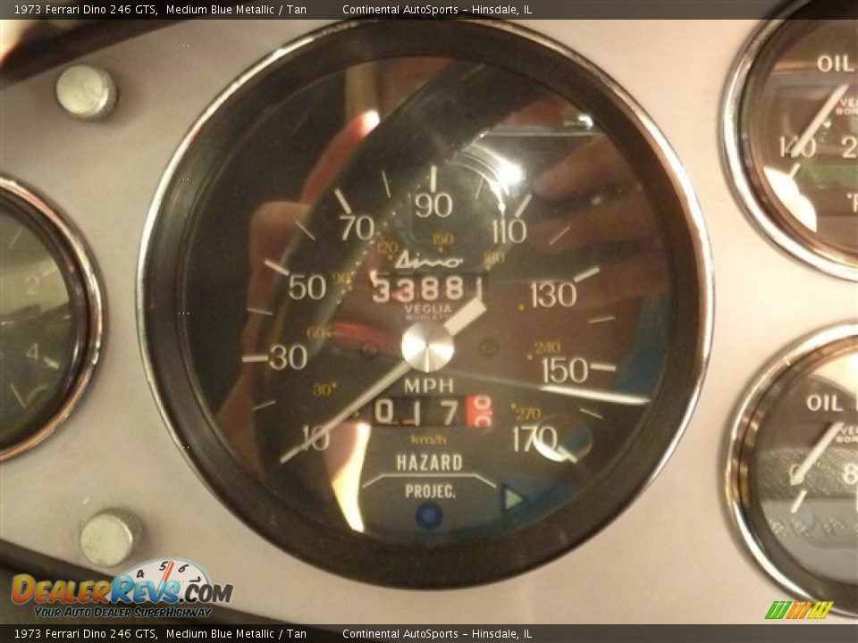 1973 Ferrari Dino 246 GTS Gauges Photo #23