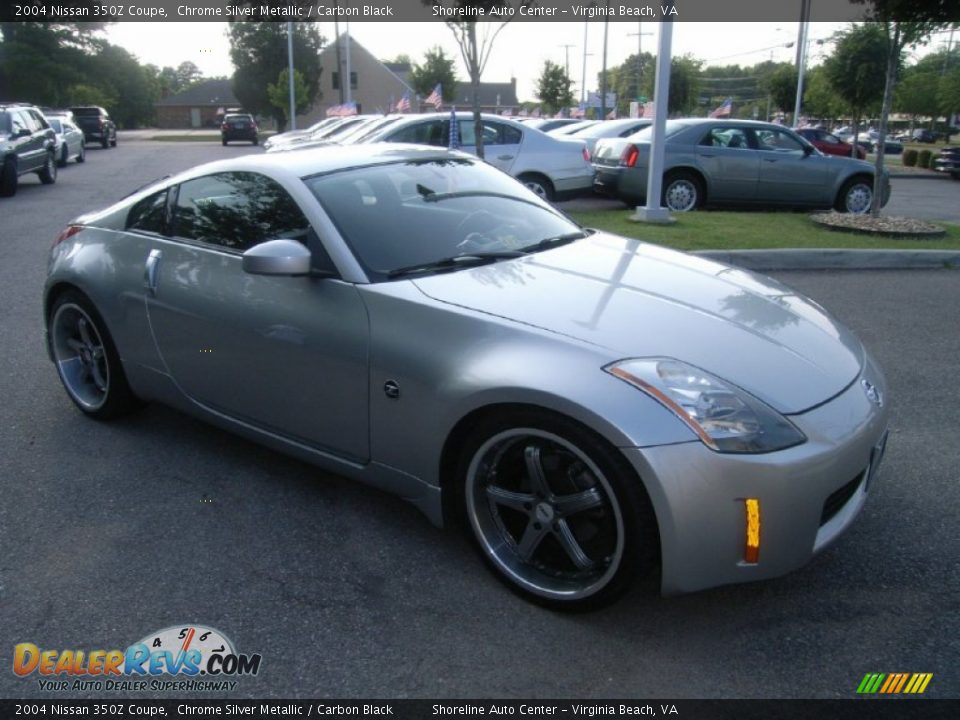 Chrome Silver Metallic 2004 Nissan 350Z Coupe Photo #7