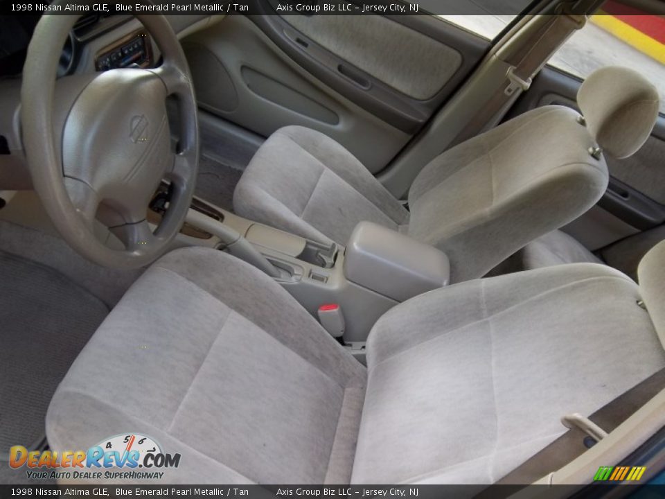 1998 Nissan Altima GLE Blue Emerald Pearl Metallic / Tan Photo #8