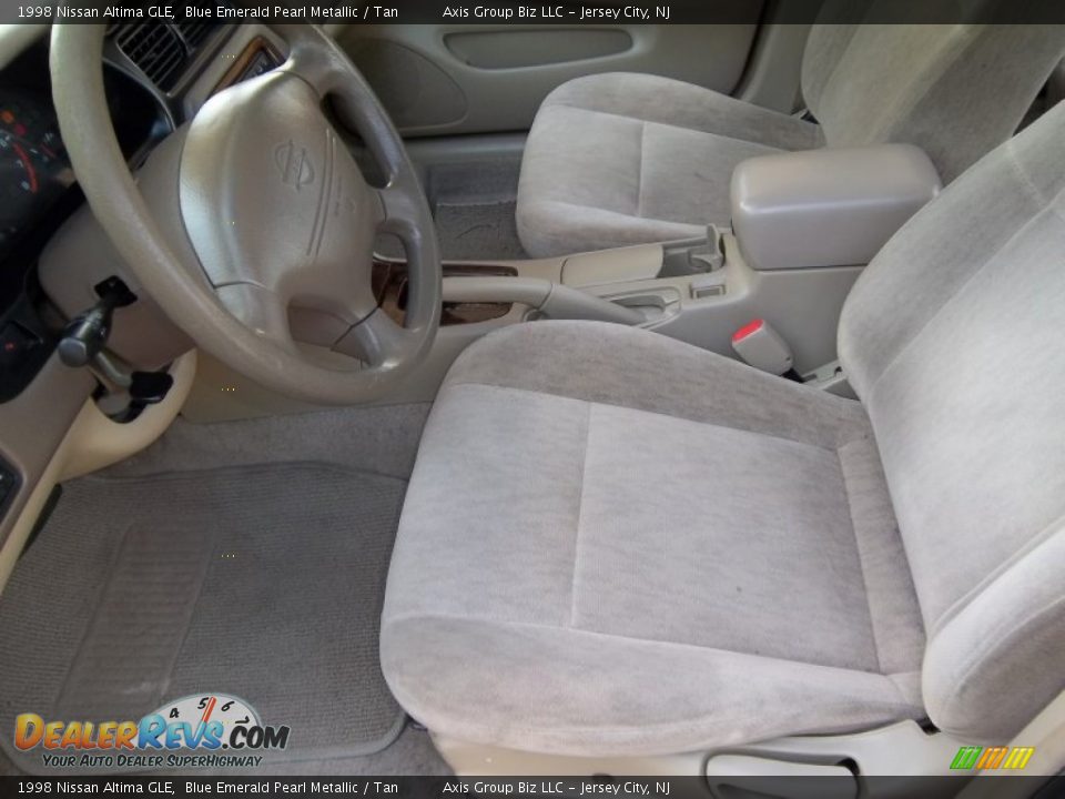 1998 Nissan Altima GLE Blue Emerald Pearl Metallic / Tan Photo #9