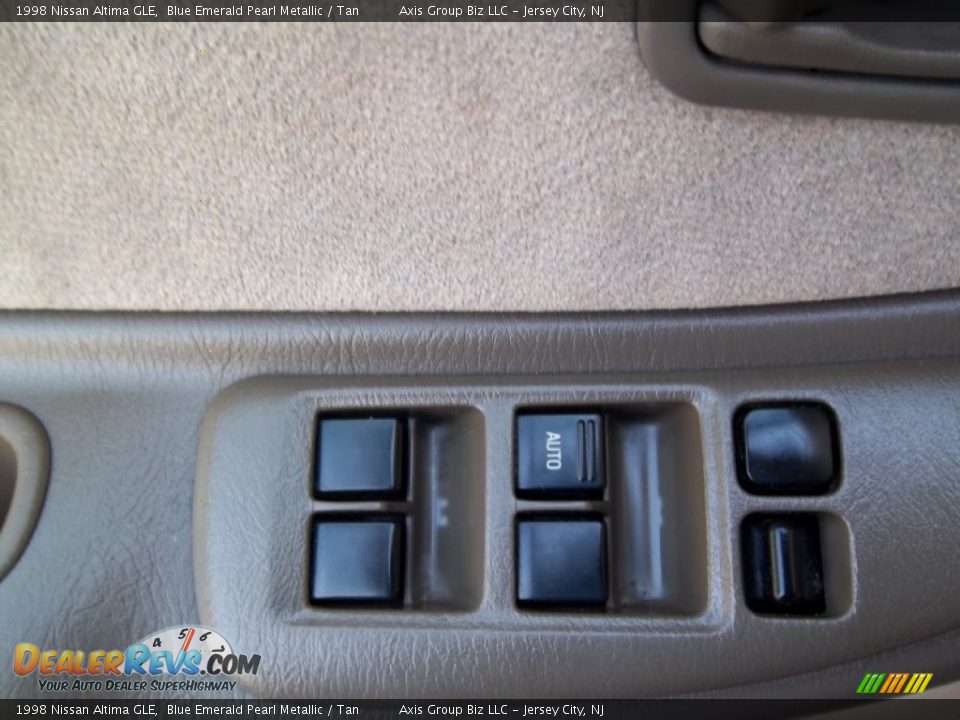 1998 Nissan Altima GLE Blue Emerald Pearl Metallic / Tan Photo #10