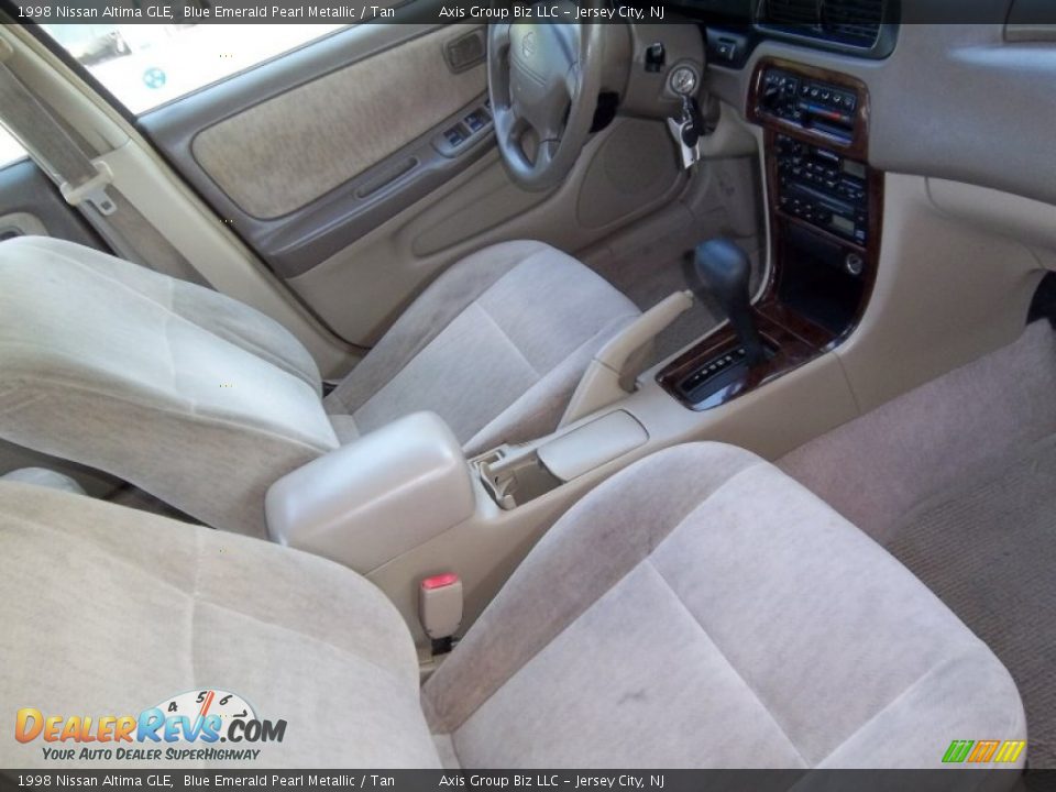 1998 Nissan Altima GLE Blue Emerald Pearl Metallic / Tan Photo #15
