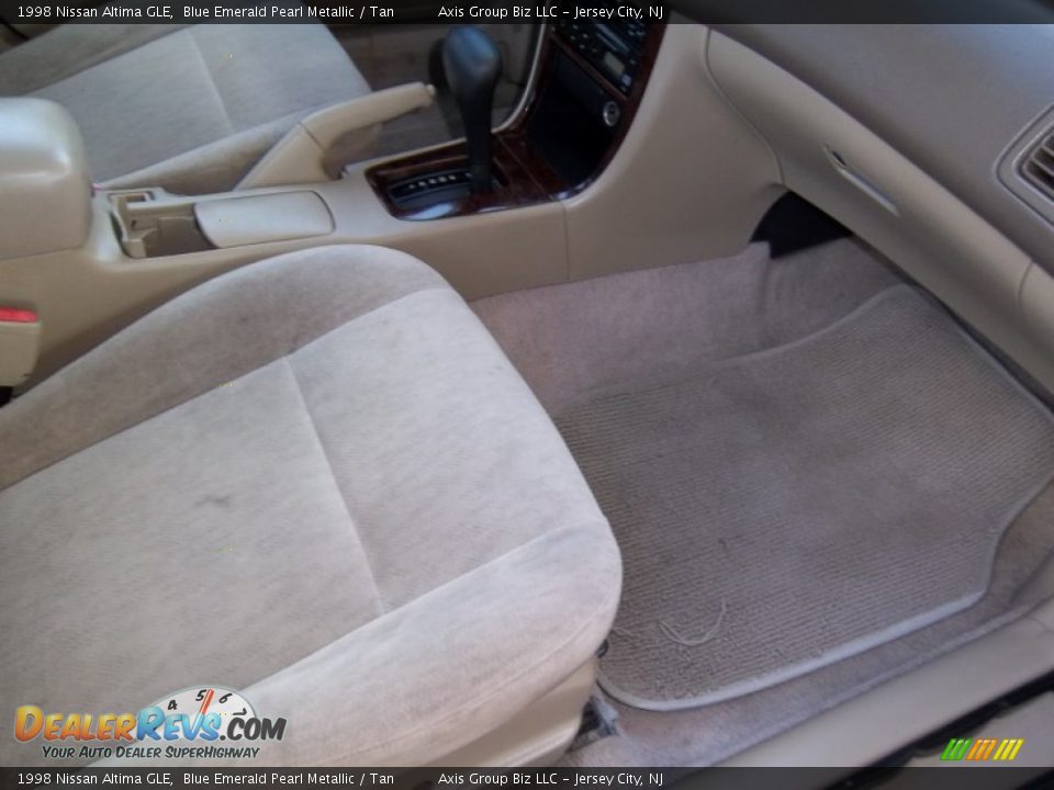 1998 Nissan Altima GLE Blue Emerald Pearl Metallic / Tan Photo #16