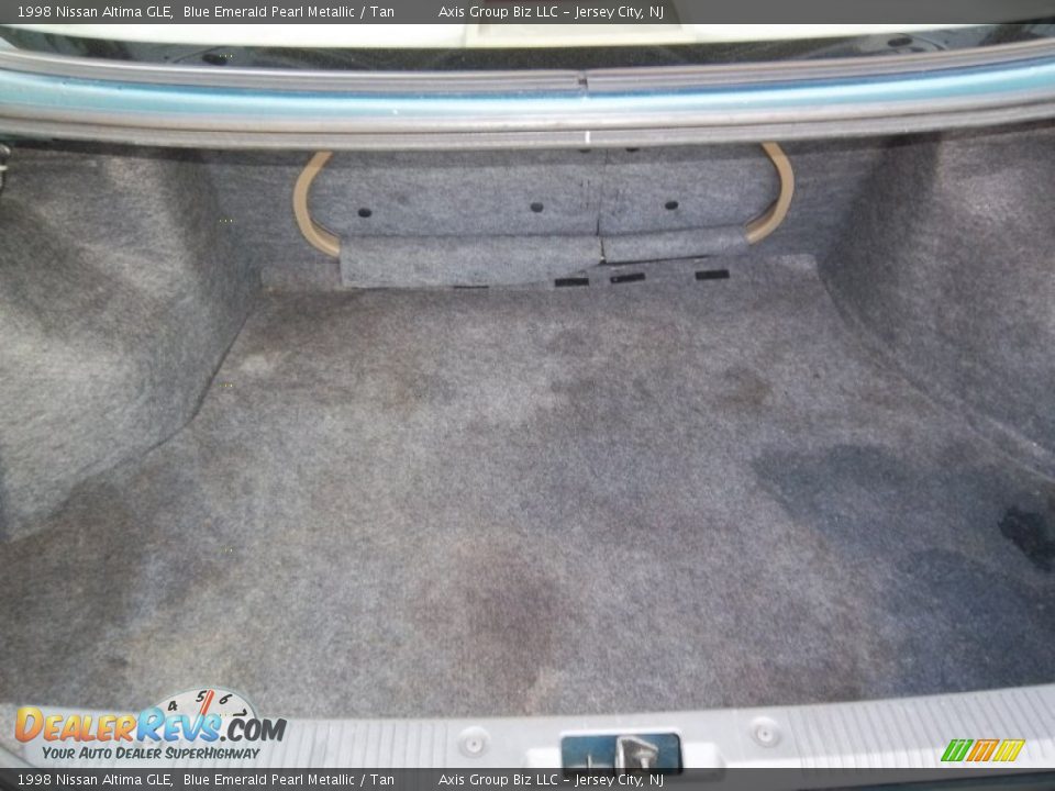1998 Nissan Altima GLE Blue Emerald Pearl Metallic / Tan Photo #18