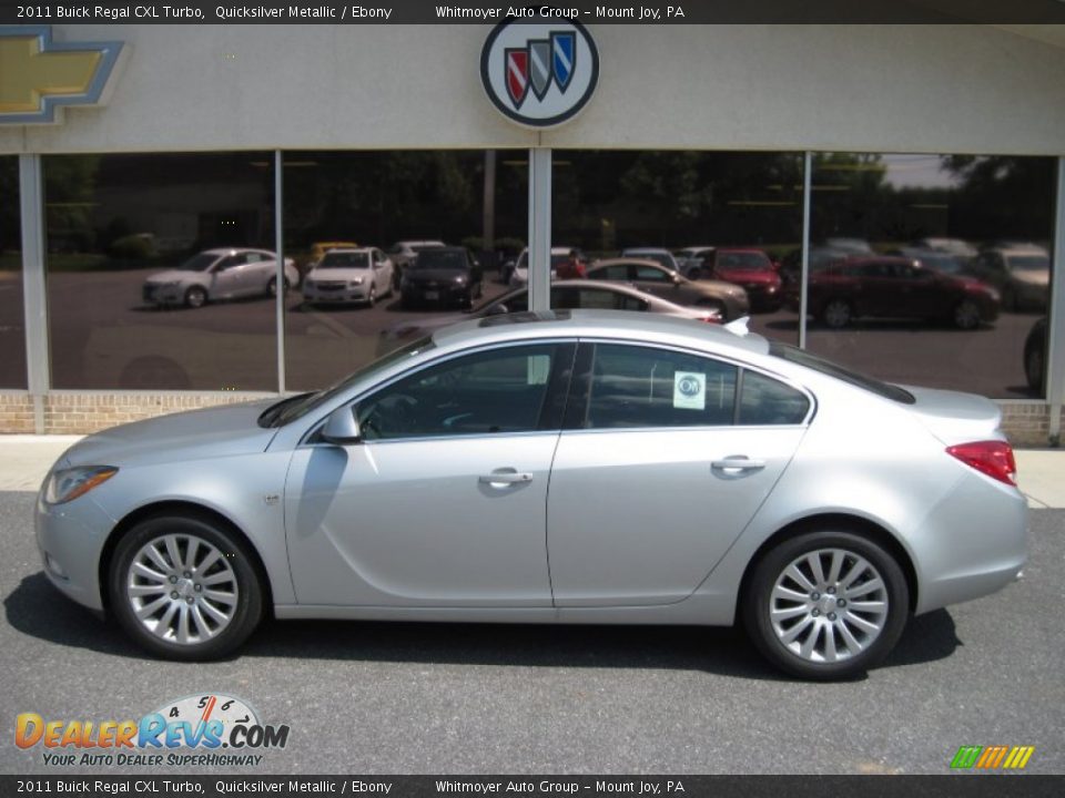 2011 Buick Regal CXL Turbo Quicksilver Metallic / Ebony Photo #1