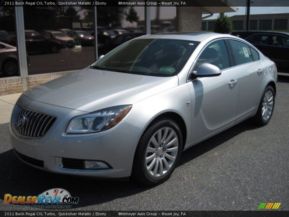 2011 Buick Regal CXL Turbo Quicksilver Metallic / Ebony Photo #2